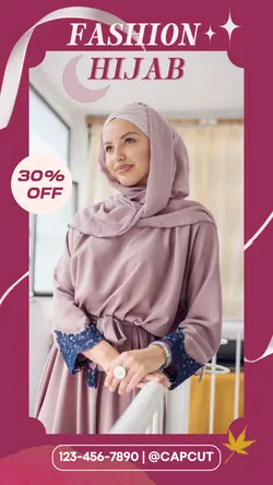 Fashion Hijab Style Collection Instagram Story