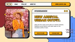 Fashion Outfit Brand New Arrival Facebook Cover