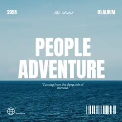 Non-Marketing Indie Surf Album Cover Music