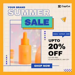 Beauty& Essence Event Promotion Minimalist