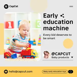 Maternal and infant care Early education machine display cute