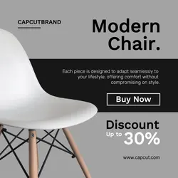 Modern Chair Promotion Minimalist Style