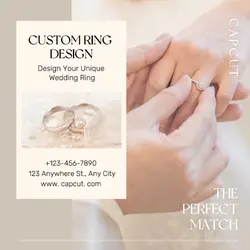 Jewelry Silver Wedding Rings display Minimalist