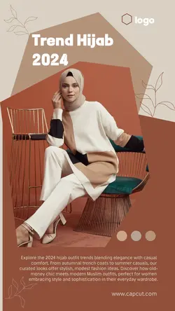 Hijab Trend Template - Post Instagram