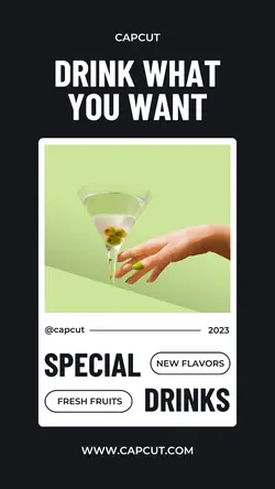 Drink Product Instagram Story