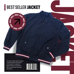 E-Commerce Hero Image+Fashion Industry Best Seller Jacket