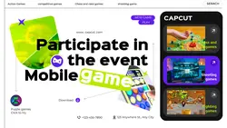 Internet Mobile game Display Minimalist