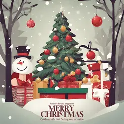 Merry Christmas Greetings Linkedin Post