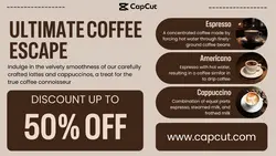 Coffee Escape Promotion YouTube Thumbnail
