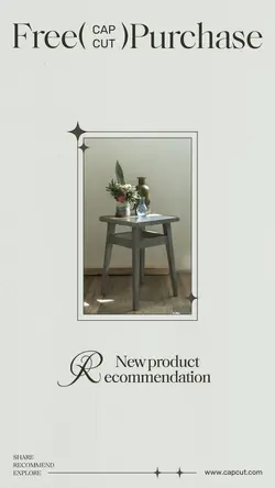 Household Event promotion minimalist