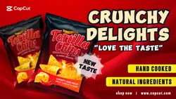Food and Beverage Potato Crunchy Delights