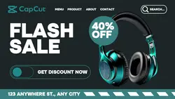 Flash Sale Headsets Promotion Page