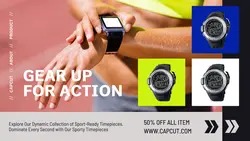 Gear up for Action (Landscape)