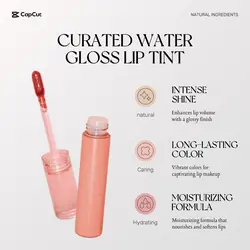 Cosmetics Lip gloss Function Minimalist
