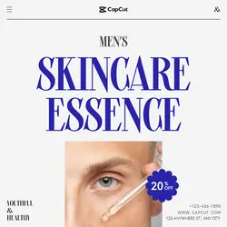 Men's Skincare Essence Discount Retro