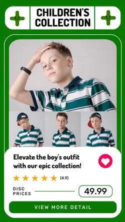 4 Multi-product Image + Children's Collection Promotion