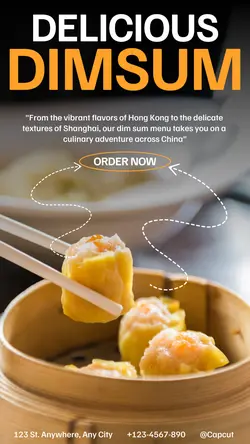 Chinese Food Promotion Instagram Story