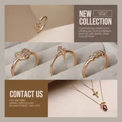 Elegance Jewelry Collection Instagram Post