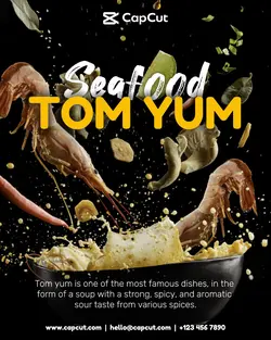 Foods & Beverage Tom Yum Instagram Portrait Foods & Beverage Tom Yum Instagram Portrait