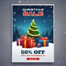 Christmas Sale Linkedin Post