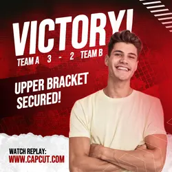 Esports Red Theme - Victory