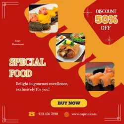 Food Promotion Instagram post