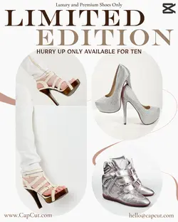 Limited Edition Shoes Product Promotion