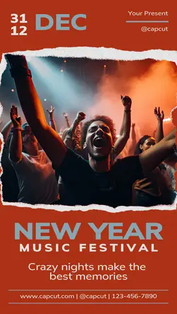 Other Industries New Year Music Festival Promotion