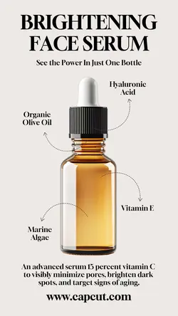 Beauty Serum Display Instagram Story