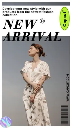 PRODUCT DISPLAY FASHION NEW ARRIVAL INSTAGRAM STORY