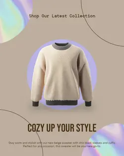 Clothing & Shoes Menu