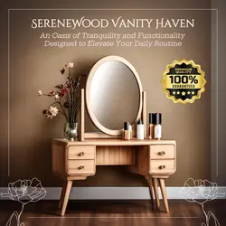 E-commerce Household Dressing Table Product Display