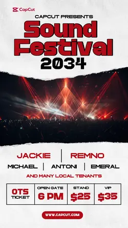 Music Festival Tiktok Post