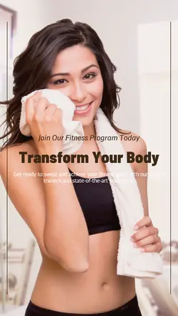 Workout & Fitness Announcement