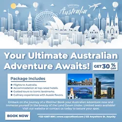 Travel Industry Promotion Social Media Post