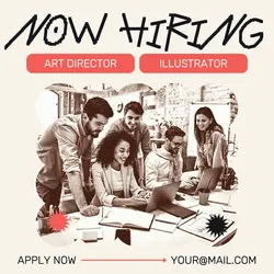 Business Recruitment Instagram Post
