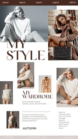 Clothing My wardrobe Product display Minimalist