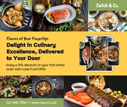Food promotion facebook post