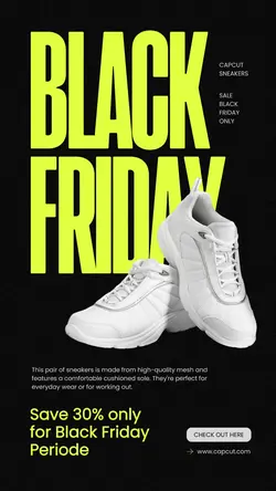 Black Friday Promotion Tiktok Post