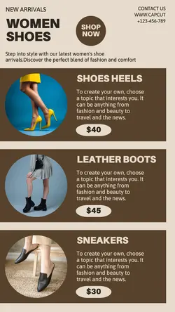 CATALOG SHOES WOMEN INSTAGRAM STORY