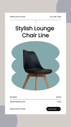 Chair Product Showcase Instagram Story