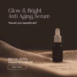 Beauty & Personal Care Serum Promotion