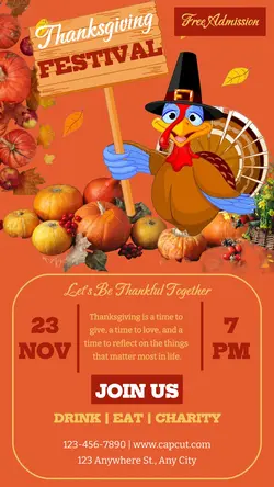 Thanksgiving day Festival