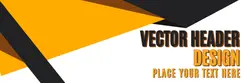 3D Vector Email Header Design