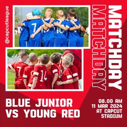 Other Kids Football Match Poster Instagram Post