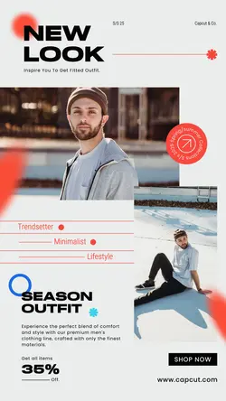 Multi-product Image Promotion + Modern Bold Layout