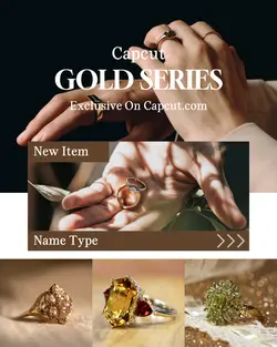 Fashion Industry Jawerly New Series Promotion Instagram Potrait