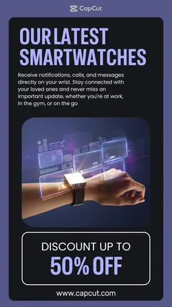 Digital Watch Promotion Instagram Story