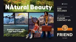  Services Tourism Display Minimalist