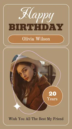 Aesthetic Happy Birthday Instagram Story